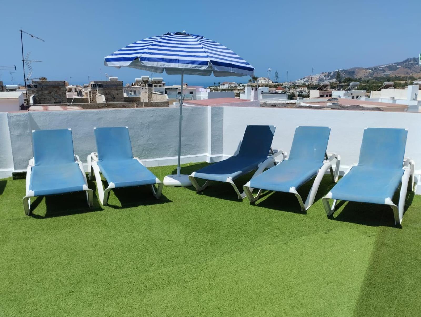 Villa Casa Con Terraza Privada Nerja Exterior foto