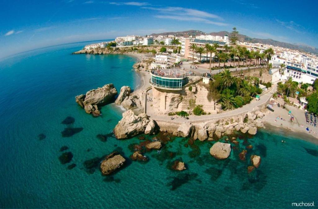 Villa Casa Con Terraza Privada Nerja Exterior foto