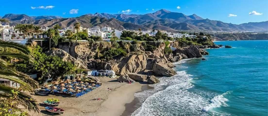 Villa Casa Con Terraza Privada Nerja Exterior foto